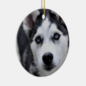 Husky Puppy Ornament (Rechts)