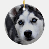 Husky Puppy Ornament (Achterkant)