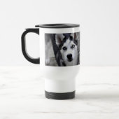 Husky Puppy Plastic Travel Mug Reisbeker (Links)
