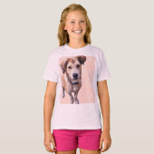 Husky Puppy  T-Shirt (Voorkant volledig)