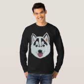 Husky Puppy T-shirt (Voorkant volledig)