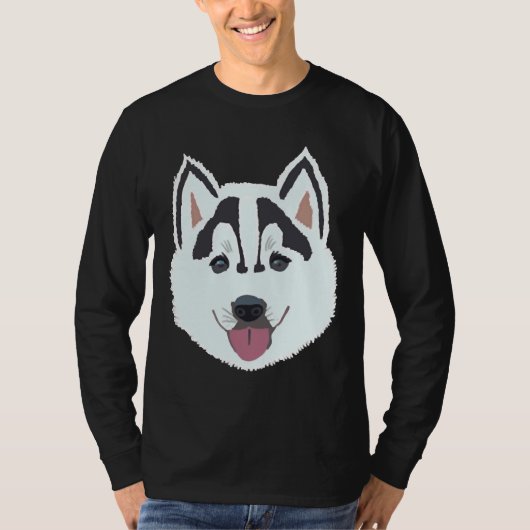Husky Puppy T-shirt (Voorkant)