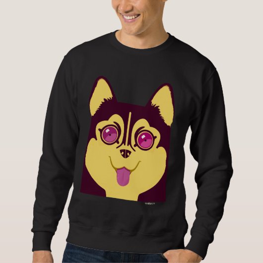 Husky Puppy Trui (Voorkant)