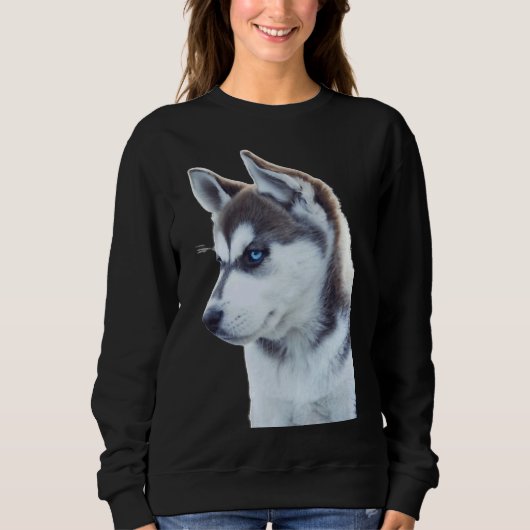 Husky Puppy Twijfel Trui (Voorkant)