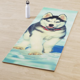 Husky Puppy Yogamat