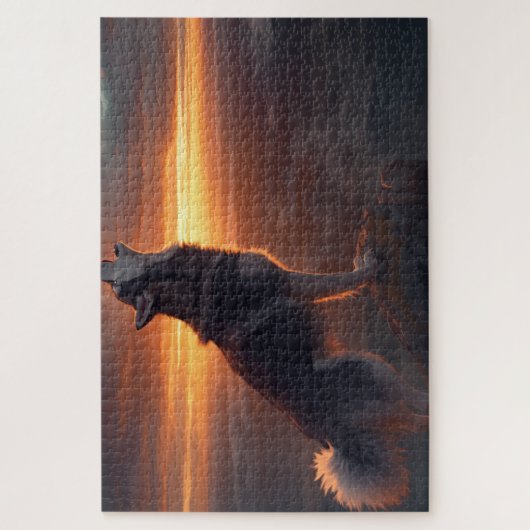 Husky puzzel (Verticaal)