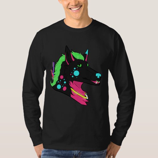 Husky Rave T-shirt (Voorkant)