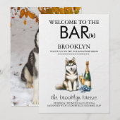 Husky Reep Menu (Voorkant / Achterkant)