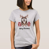 Husky Rendier T-shirt (Voorkant)