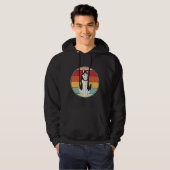 Husky Retro Hoodie (Voorkant volledig)
