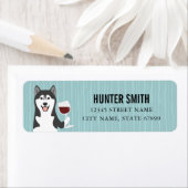 Husky Return Address Labels (Insitu)