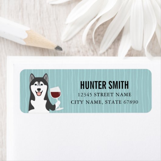 Husky Return Address Labels (Insitu)