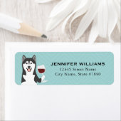 Husky Return Address Labels (Insitu)