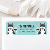Husky Return Address Labels (Insitu)