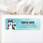 Husky Return Address Labels (Insitu)