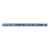 Husky Ribbon kerst Husky Sled Dogs Gift Ribbon Satijnen Lint (Voorkant)