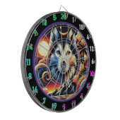 Husky Ridge Mountain Vibe Decor Dartbord (Voorkant Links)