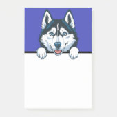 Husky Schattigee Siberische Husky Puppy Hondenlief Post-it® Notes (Voorkant)