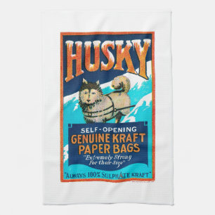 Husky Self-Opening Genuine Kraft Paper Bags Theedoek