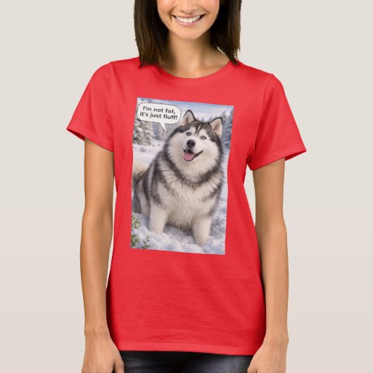 Husky-shirt t-shirt (Voorkant)