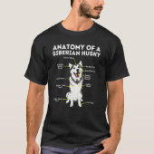 Husky Sibe Owner Dog T-shirt (Voorkant)