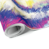 Husky Siberian Canvas Cadeaupapier (Rol Hoek)