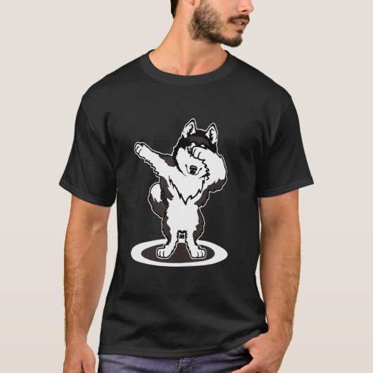 Husky Siberian Husky Dog T-shirt (Voorkant)