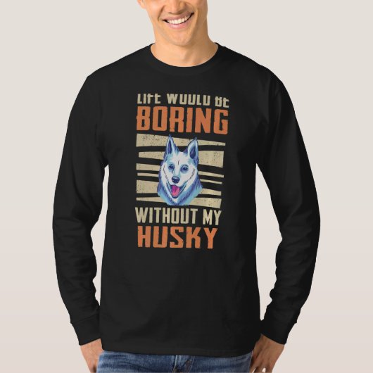 Husky Siberian Husky T-shirt (Voorkant)