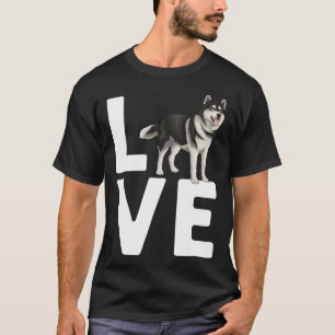 Husky Siberische Husky Hond Husky Liefhebber Cadea T-shirt