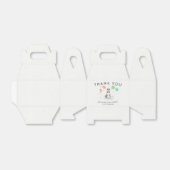 Husky Sibir Pawty Puppy Dog Verjaardag Dank u Bedankdoosjes (Uitgevouwen)