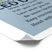 Husky Sled Dog Racing Alaskan Racers Poster (Hoek)