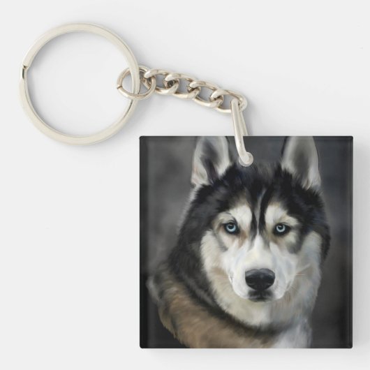 Husky Sleutelhanger (Voorkant)