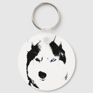 Husky Sleutelhanger Husky Malamute Dog Sleutelhang