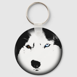 Husky Sleutelhanger Husky Malamute Dog Sleutelhang