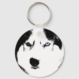 Husky Sleutelhanger Husky Malamute Dog Sleutelhang