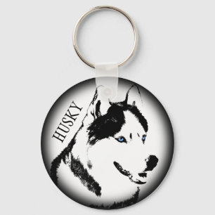 Husky Sleutelhanger Husky Malamute Dog Sleutelhang