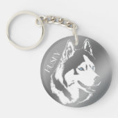 Husky Sleutelhanger Husky Malamute Sleutelhanger p (Voorkant)