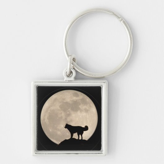 Husky Sleutelhanger Siberian Husky Malamute Dog Gi (Voorkant)