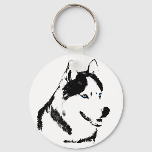 Husky Sleutelhanger Siberian Husky Malamute Dog Gi