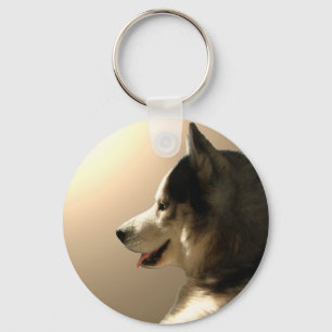 Husky Sleutelhanger Siberian Husky / Malamute Gift