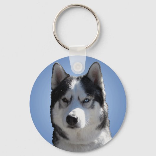 Husky Sleutelhanger Siberian Husky / Malamute Gift (Voorkant)