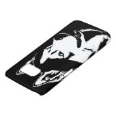 Husky Smartphone Hoesje Sled Dog Husky Hoesje (Onderkant)