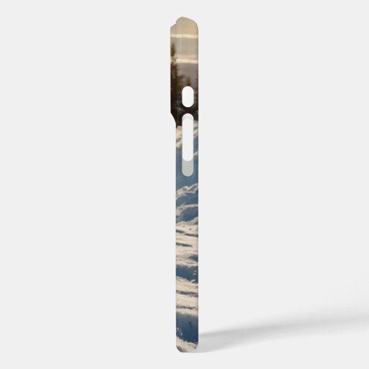 Husky Snow Run Case-Mate iPhone Case (Achterkant / Links)