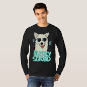 Husky Squad White T-shirt (Voorkant volledig)