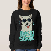 Husky Squad White Trui (Voorkant)