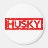 Husky Stamp Magneet (Voorkant)