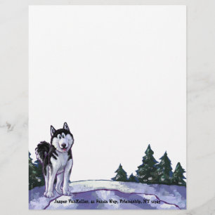 Husky Stationery