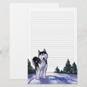 Husky Stationery Briefpapier (Voorkant / Achterkant)