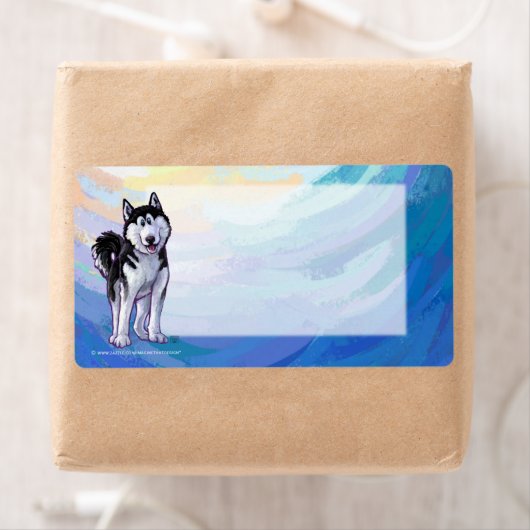 Husky Stationery Etiket (Insitu)