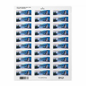 Husky Stationery Etiket (Full Sheet)